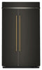 Kitchenaid 48" 29.4 Cu. Ft. Built-In Side-by-Side Refrigerator – Black Ore - KBSN748SBE | Réfrigérateur encastré KitchenAid de 29,4 pi3 et de 48 po à compartiments juxtaposés - minerai noir - KBSN748SBE