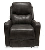Ellis 32" Faux Leather Glider Power Reclining Chair – Grey  | Fauteuil coulissant à inclinaison électrique Ellis de 32 po en similicuir - gris