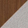 Ember 6pc Dining Set with Table, Bench & 4 Chairs, 74-92"W - Grey & Brown | Ensemble de salle à manger Ember 6 pièces avec table de 74 po à 92 po (L), banc et 4 chaises - gris et brun