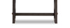 Warwick 52” Solid Wood and Marble Sofa Table – White and Brown Oak | Table de salon Warwick de 52 po en bois massif et en marbre - blanche et chêne brun