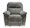 Made in Canada Oliver 40" Chenille Fabric Power Reclining Chair with USB Port - Addison Pewter Grey | Fauteuil à inclinaison électrique Oliver 40 po fabriqué au Canada, en tissu de chenille avec port USB - gris étain Addison
