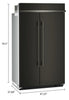 Kitchenaid 48" 29.4 Cu. Ft. Built-In Side-by-Side Refrigerator – Black Ore - KBSN748SBE | Réfrigérateur encastré KitchenAid de 29,4 pi3 et de 48 po à compartiments juxtaposés - minerai noir - KBSN748SBE