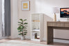 William 15.75" 2-Shelf Bookcase - White  | Bibliothèque William de 15,75 po à 2 tablettes - blanche