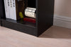 William 15.75" 2-Shelf Bookcase - Black | Bibliothèque William de 15,75 po à 2 tablettes - noire