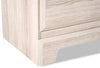 Yorkdale White 6-Piece Queen Panel Bedroom Package - Contemporary style Bedroom Package in White Engineered Wood