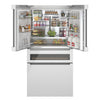 Bosch 800 Series 36" 20.5 Cu. Ft. Counter-Depth French Door Refrigerator with Dual Compressor - White  | Réfrigérateur Bosch de série 800 de 20,5 pi3 et de 36 po de profondeur comptoir à portes françaises avec compresseur double - blanc