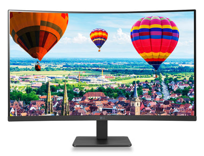 LG" 31.5" Full HD 100Hz 5ms (GtG) AMD FreeSync Curved Monitor (32MR51CS-B)  | Moniteur incurvé LG Full HD de 31,5 po à 100 Hz et 5 ms (GàG) avec FreeSyncMC AMD (32MR51CS-B)