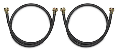 Whirlpool® 4' Washer Hose - 2 Pack | Tuyau de laveuse Whirlpool de 4 pieds - Ensemble de 2