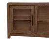 Garrison 72" Modern TV Stand with Storage and Cable Management for TV’s up to 80" – Dark Brown  | Meuble pour téléviseur moderne Garrison de 72 po avec rangement et système de gestion des câbles pour téléviseurs jusqu’à 80 po - brun foncé
