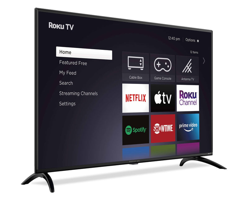 Proscan 55\" LED 4K UHD Smart Roku TV (PTRU5580)