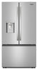 Whirlpool 36" 30 Cu. Ft. French-Door Refrigerator with Dual Ice Makers - Stainless Steel - WRFF3736SZ  | Réfrigérateur Whirlpool de 36 po et de 30 pi3 à portes françaises avec machine à glaçons double - acier inoxydable - WRFF3736SZ  | WRFF373Z