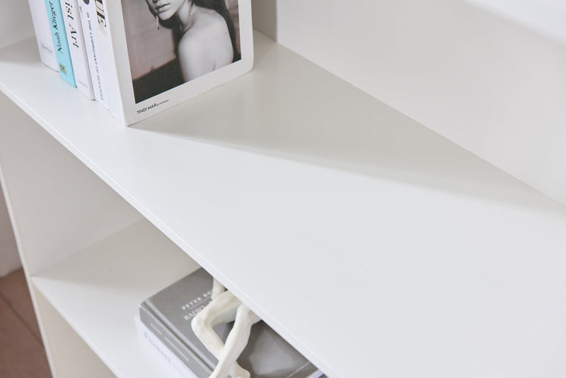 William 31.5\" 2-Shelf Bookcase - White 