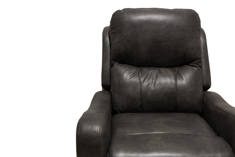 Ellis 32\" Faux Leather Glider Power Reclining Chair – Grey 