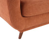 Cosmo 57" Fabric Loveseat with Tufted Back Cushions - Orange | Causeuse Cosmo de 57 po en tissu avec coussins de dossier capitonnés - orangée