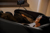 Panasonic Real Pro ULTRA Prestige™ 33.5" High-Quality Synthetic Leather Reclining Massage Chair - Black | Fauteuil inclinable de massage Real Pro ULTRAMC Prestige de Panasonic de 33,5 po en cuir synthétique de qualité supérieure - noir