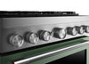 KitchenAid 5.1 Cu. Ft. Dual Fuel Range with No Preheat Air Fry – Cardamom - KFDS936SDC | Cuisinière hybride KitchenAid de 5,1 pi3 avec friture à air sans préchauffage - cardamome - KFDS936SDC