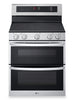 LG 7.3 Cu. Ft. Smart Double Oven Electric Range with ProBake Convection® - Stainless Steel - LDEL7324SE | Cuisinière intelligente électrique LG à four double de 7,3 pi3 avec convection ProBake ConvectionMD - acier inoxydable - LDEL7324SE | LDEL7324