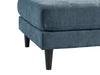 Metro 63" Fabric Ottoman with Tufted Cushion - Denim Blue | Pouf Metro de 63 po en tissu avec coussin capitonné - bleu denim