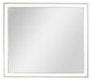 Halo 6pc Bedroom Set with Bed, Dresser, Mirror & Nightstand, LED, Glam, White - Queen Size | Ensemble de chambre à coucher Halo 6 pièces somptueux avec lit, commode, miroir, table de nuit et éclairage à DEL, blanc - format grand lit