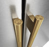 KitchenAid Handle Kit for French Door Refrigerator – Brass - W11777159 | Trousse de poignées KitchenAid pour réfrigérateur à portes françaises - laiton - W11777159