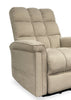 Linton 35.5” Linen-Look Fabric Power Lift Reclining Chair – Mushroom  | Fauteuil basculeur à inclinaison électrique Linton de 35.5 po en tissu d’apparence lin - champignon