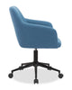Stevie 23" Swivel Office Chair with Adjustable Height – Blue | Chaise de bureau pivotante Stevie de 23 po à hauteur réglable - bleue