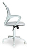 Sealy® Raven 25.2” Adjustable Ergonomic Office Chair with Mesh Padding - White | Chaise de bureau ergonomique réglable Raven de Sealy de 25,2 po avec rembourrage en mailles - blanche