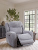 Atlantis 38" Zero Gravity Power Reclining Chair with USB Port - Dove Grey | Fauteuil à inclinaison électrique Atlantis de 38 po en tissu avec port USB et position zéro gravité - gris tourterelle