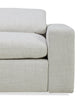 Sky Modular 91.5" Fabric Power Reclining Loveseat with Removable Feather Down Cushions - Nathan Wheat | Causeuse à inclinaison électrique modulaire Sky de 91,5 po en tissu avec coussins amovibles en duvet et plumes - blé Nathan