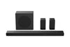 HISENSE AX 5.1.4 Channel 600W Soundbar with Wireless Subwoofer & Surround Speakers (AX5140Q) | Barre de son de 600 W à 5.1.4 canaux HISENSE AX avec caisson d’extrêmes graves sans fil et haut-parleurs ambiophoniques (AX5140Q)