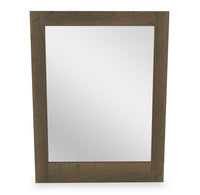 Aida Bedroom Dresser Mirror, Made in Canada - Brown 