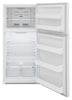 Frigidaire 30" 20 Cu. Ft. Top Freezer Refrigerator – White - FFHT2022AW  | Réfrigérateur Frigidaire de 20 pi3 et de 30 po à congélateur supérieur - blanc - FFHT2022AW
