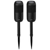 iLive Outdoor Bluetooth Speakers with Removable Yard Stakes – Set of Two