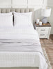 Veranda & Grove 4-Layer Queen Cotton Blanket - Grey | Couverture Veranda & Grove en coton à 4 couches pour grand lit - grise