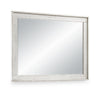 Haven Bedroom Dresser Mirror - White | Miroir de commode de chambre à coucher Haven - blanc