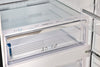 Unique Classic Retro 28" 17 Cu Ft. Bottom Mount Refrigerator - Black - UNQ-455L B AC | Réfrigérateur Classic Rétro d’Unique de 28 po et de 17 pi3 à congélateur inférieur - noir - UNQ-455L B AC