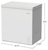 Frigidaire 7 Cu. Ft. Convertible Garage Ready Chest Freezer - FFCS0762AW | Congélateur coffre convertible en réfrigérateur Frigidaire de 7 pi3 qui convient à une installation dans un garage - FFCS0762AW