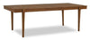 Ember Dining Table, 74-92\"W - Brown