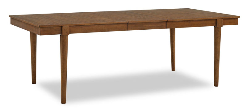Ember Dining Table, 74-92\"W - Brown