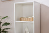 William 15.75" 2-Shelf Bookcase - White  | Bibliothèque William de 15,75 po à 2 tablettes - blanche