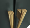 KitchenAid Handle Kit for French Door Refrigerator – Brass - W11777159 | Trousse de poignées KitchenAid pour réfrigérateur à portes françaises - laiton - W11777159