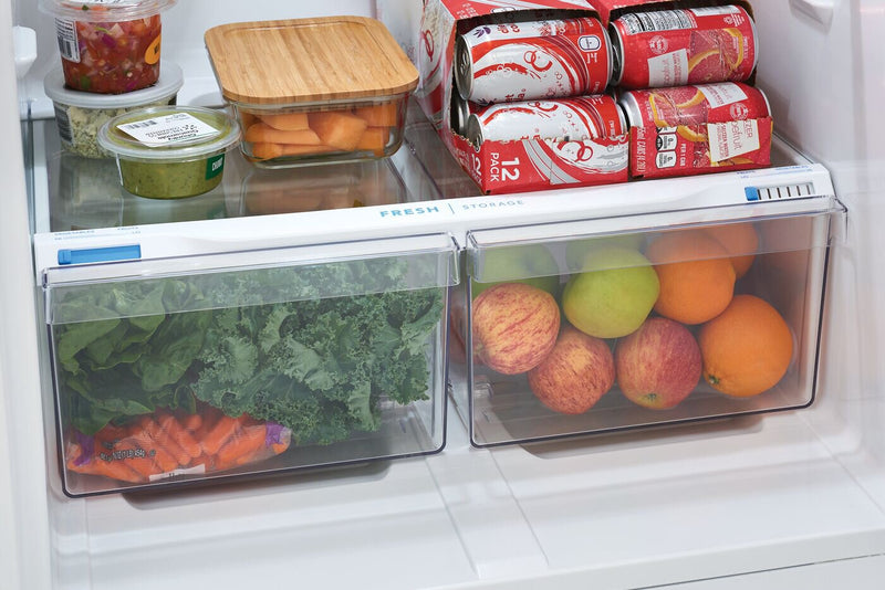 Frigidaire 30\" 20 Cu. Ft. Top Freezer Refrigerator – White - FFHT2022AW 