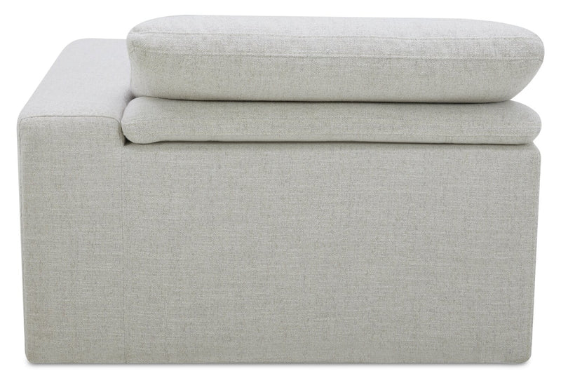 Sky Modular 8-Piece Fabric Power Reclining Sectional with Removable Feather Down Cushions - Nathan Wheat