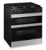 Samsung 6.3 Cu. Ft. Gas Slide-In Range with Flex Duo™ - Stainless Steel - NSY6DG8550SRAC | Cuisinière à gaz encastrée Samsung de 6,3 pi³ avec fonction Flex DuoMC - acier inoxydable - NSY6DG8550SRAC