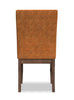 Rain Dining Chair with Cushion Fabric Seat & Back – Orange | Chaise de salle à manger Rain avec siège et dossier rembourrés en tissu - orange