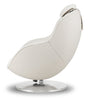 LG 29.6" Leather-Look Fabric Reclining Massage Chair with Matching Ottoman - Beige | Fauteuil de massage inclinable LG de 29,6 po en tissu d’apparence cuir avec pouf assorti - beige