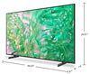 Samsung 50" 4K UHD Edge Lit Dynamic Crystal Colour HDR10+ 60Hz Smart TV (UN50DU8000FXZC) | Téléviseur intelligent Samsung UHD 4K de 50 po à 60 Hz avec rétroéclairage périphérique, Dynamic Crystal Colour et HDR10+ (UN50DU8000FXZC)