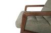 Cove 28" Chenille Fabric Accent Chair – Olive | Fauteuil d’appoint Cove de 28 po en tissu de chenille - vert olive