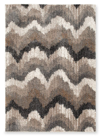 Tucker 5' x 7' Machine Woven Area Rug – Multicolour 