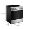 Whirlpool 30" 5.0 Cu. Ft. Smart Gas Range with Air Cooking – FingerPrint Resistant Stainless Steel - WSGS4530TZ | Cuisinière à gaz intelligente Whirlpool de 30 po, 5,0 pi³ avec cuisson à air – acier inoxydable résistant aux traces de doigts – WSGS4530TZ